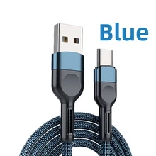  Fast usb c cable type c cable Fast Charging Data Cord Charger usb cable c For Samsung s21 s20 A51 xiaomi mi 10 redmi note 9s 8t 