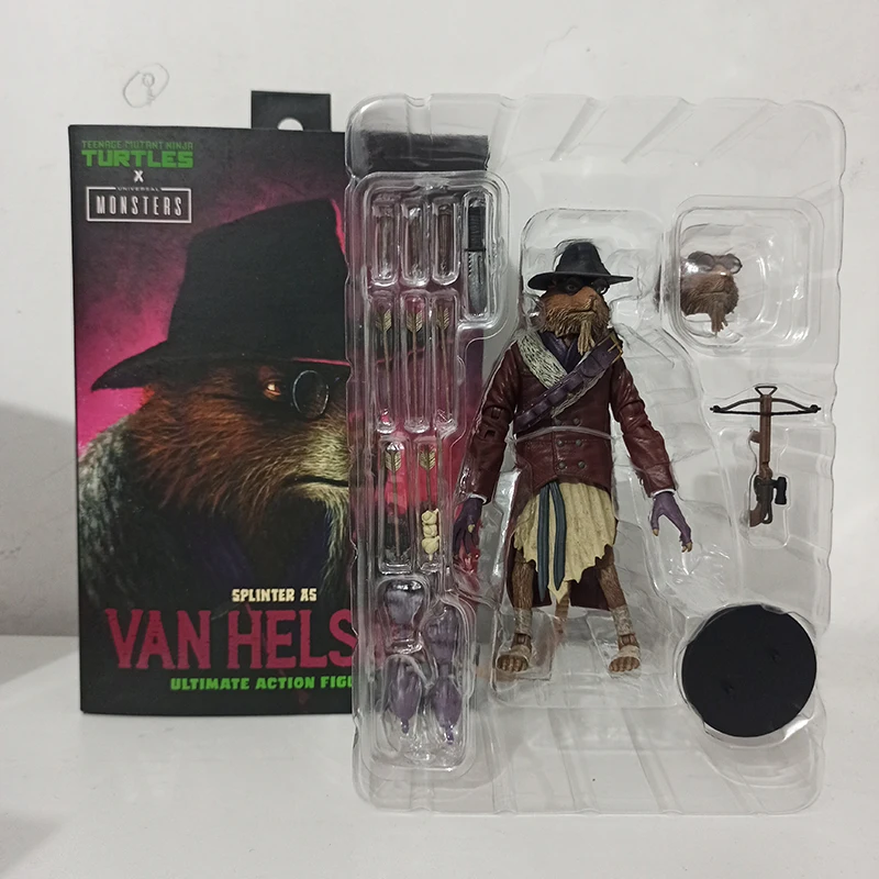Figura-de-a-o-Neca-Ultimate-Splinter-Van-Helsing-Triturador-de-Rato