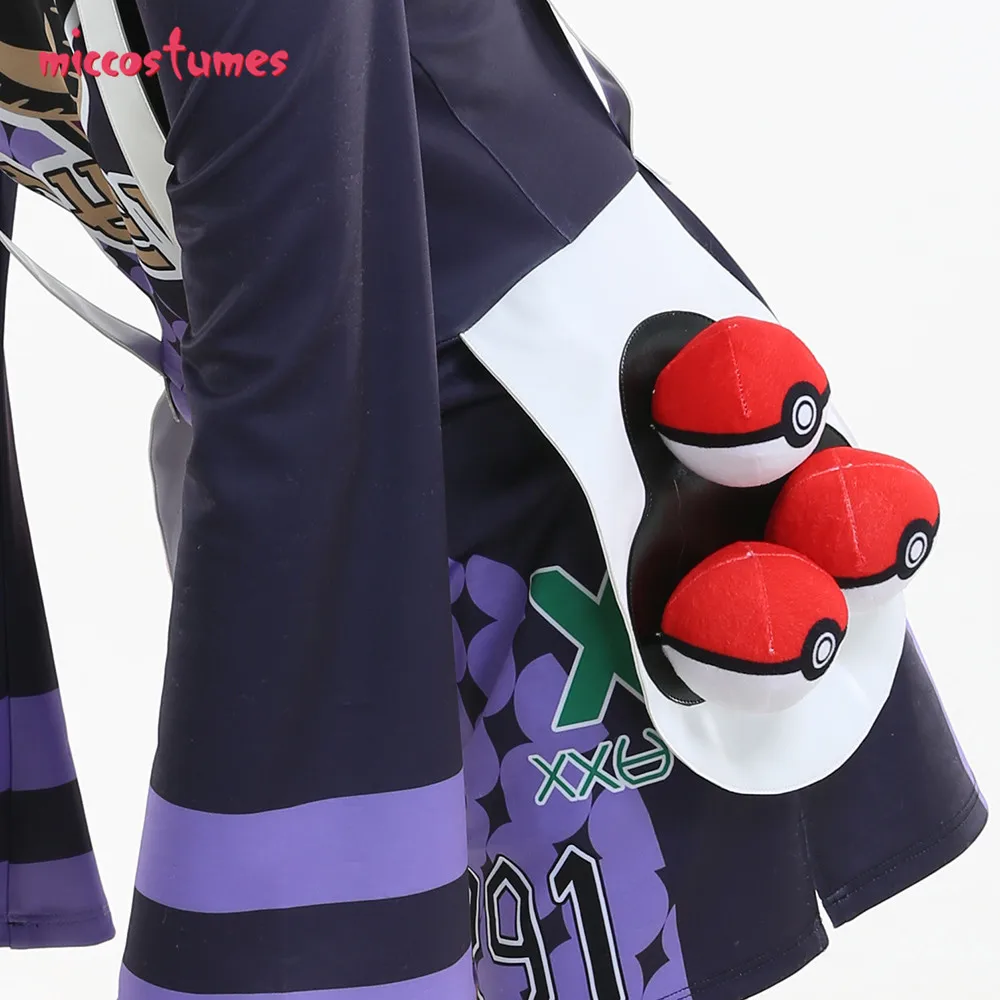 PM PM Sword and Shield Ghost-type Gym Leader Allister Cosplay Costume