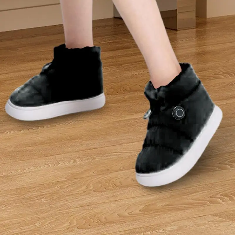 Heated Shoes Rechargeable Soft Heated Shoes For Men Rechargeable Winter Must Have Heated Shoes For Home Offices Dorm Apartment