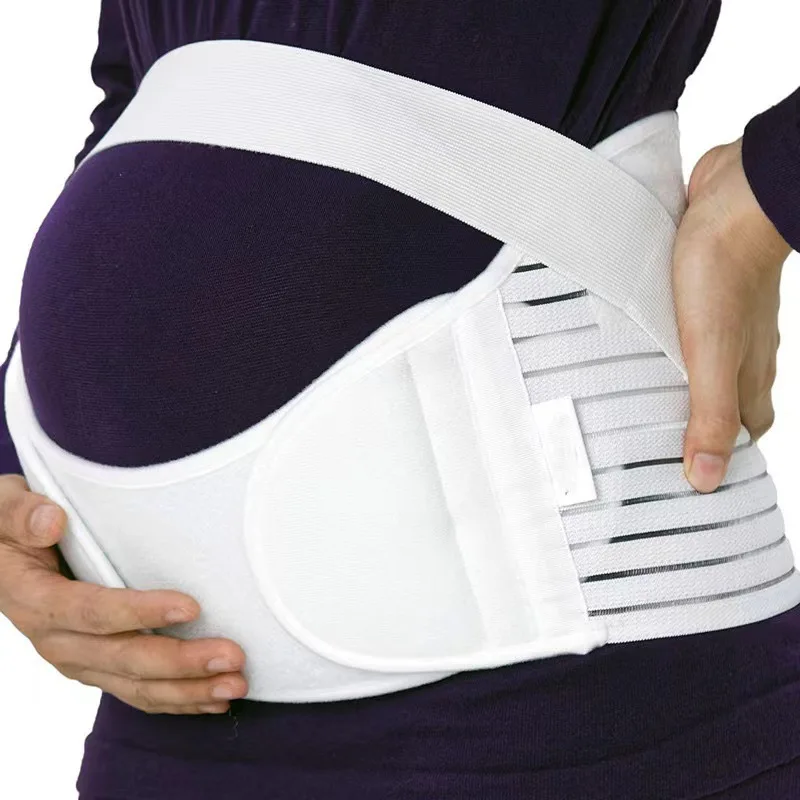 Breathable Support Abdominal Belt for Pregnant Women Special Abdominal Belt Adjustable Waist Care Abdomen Brace for Maternity