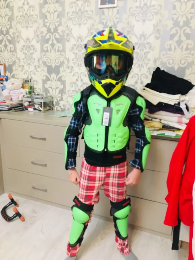 

New Children’s riding armor shatter-proof clothing full racing rider armor off-road motor protection device