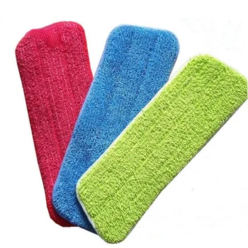 Microfiber Flat Mop Replacement Cloth Spray Mop Head Full of Stars Velcro Cloth Cover Mop Cloth Removable Reusable Mop Refill 2
