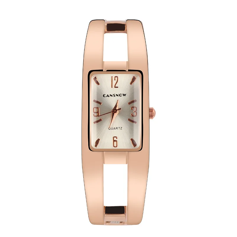 

Ladies Bracelet Watches Women's Bangle Luxury Hollow Stainelss Steel Watchband Wirst Watches Relojes Para Mujer