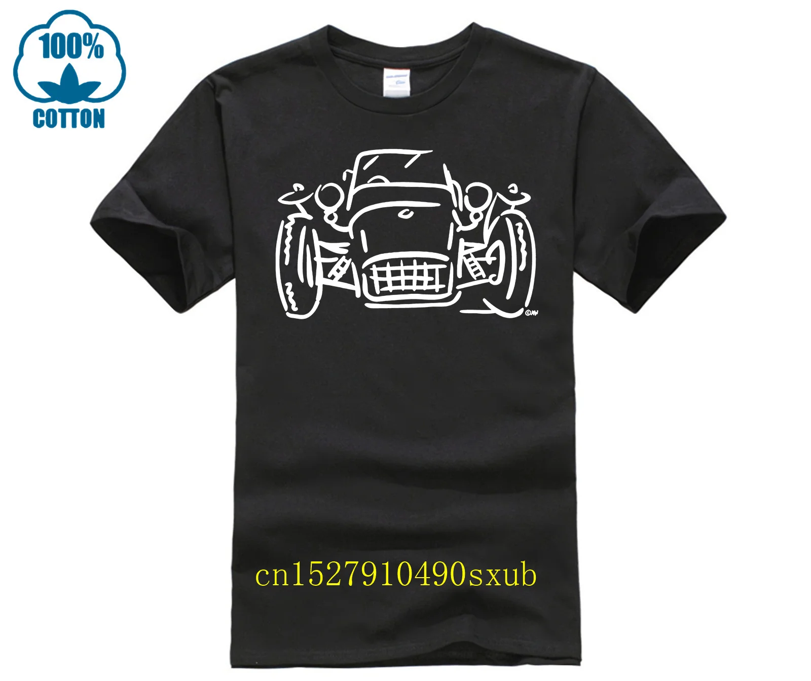 Maglietta O Collo Moda Casual Maglietta Con Stampa Di Alta Qualità Super 7 Seven Caterham Racer T Shirt