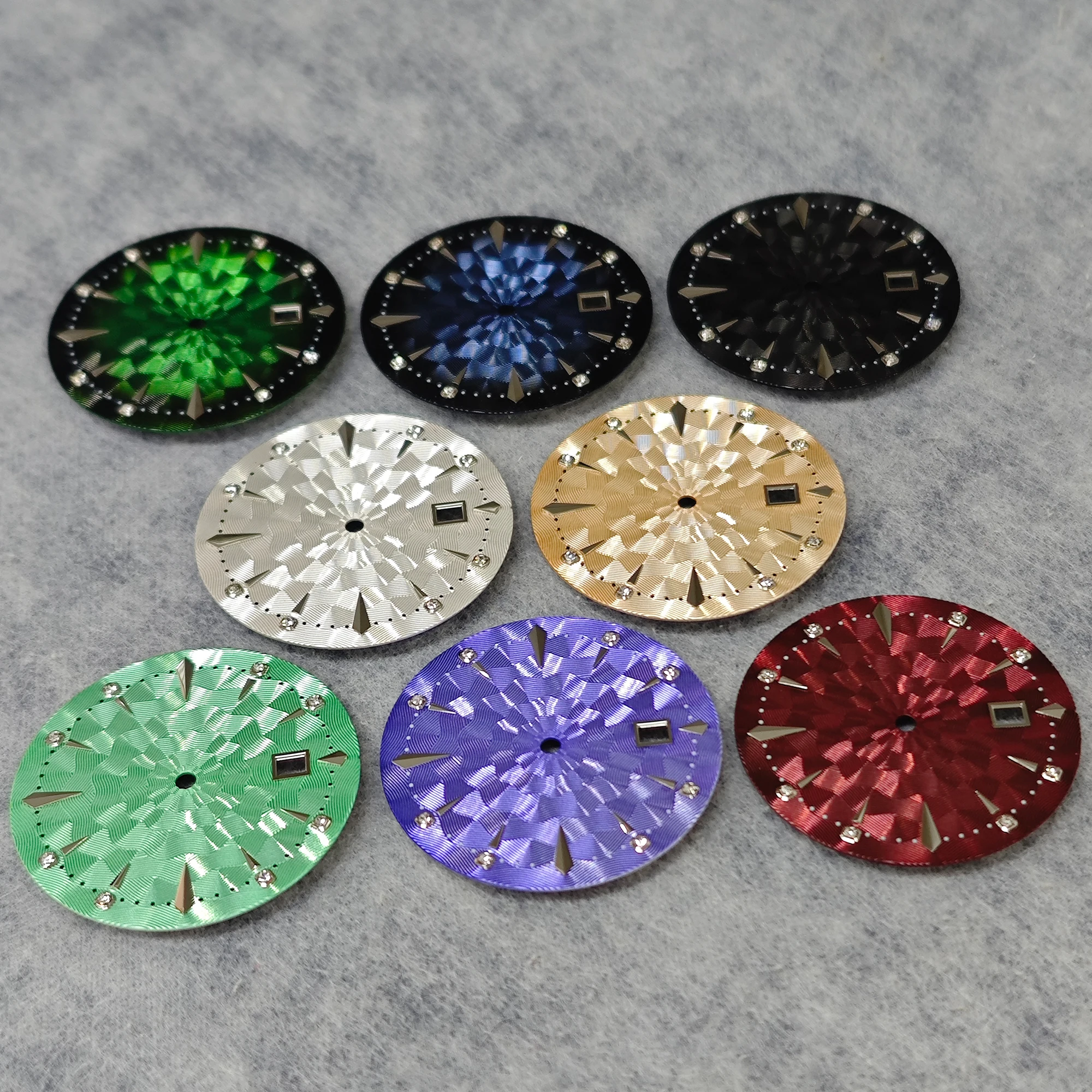 High-Quality 35mm Exquisite Men's Watch Dial in Vibrant Color Options