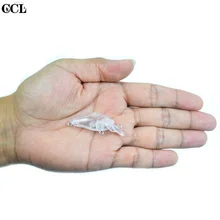 

CCLTBA 30pcs/lot 4.5cm 2.7g Mini Crankbait DIY Floating Small Fishing Hard Bait Customized Painting Wobbler Unpainted Blanks