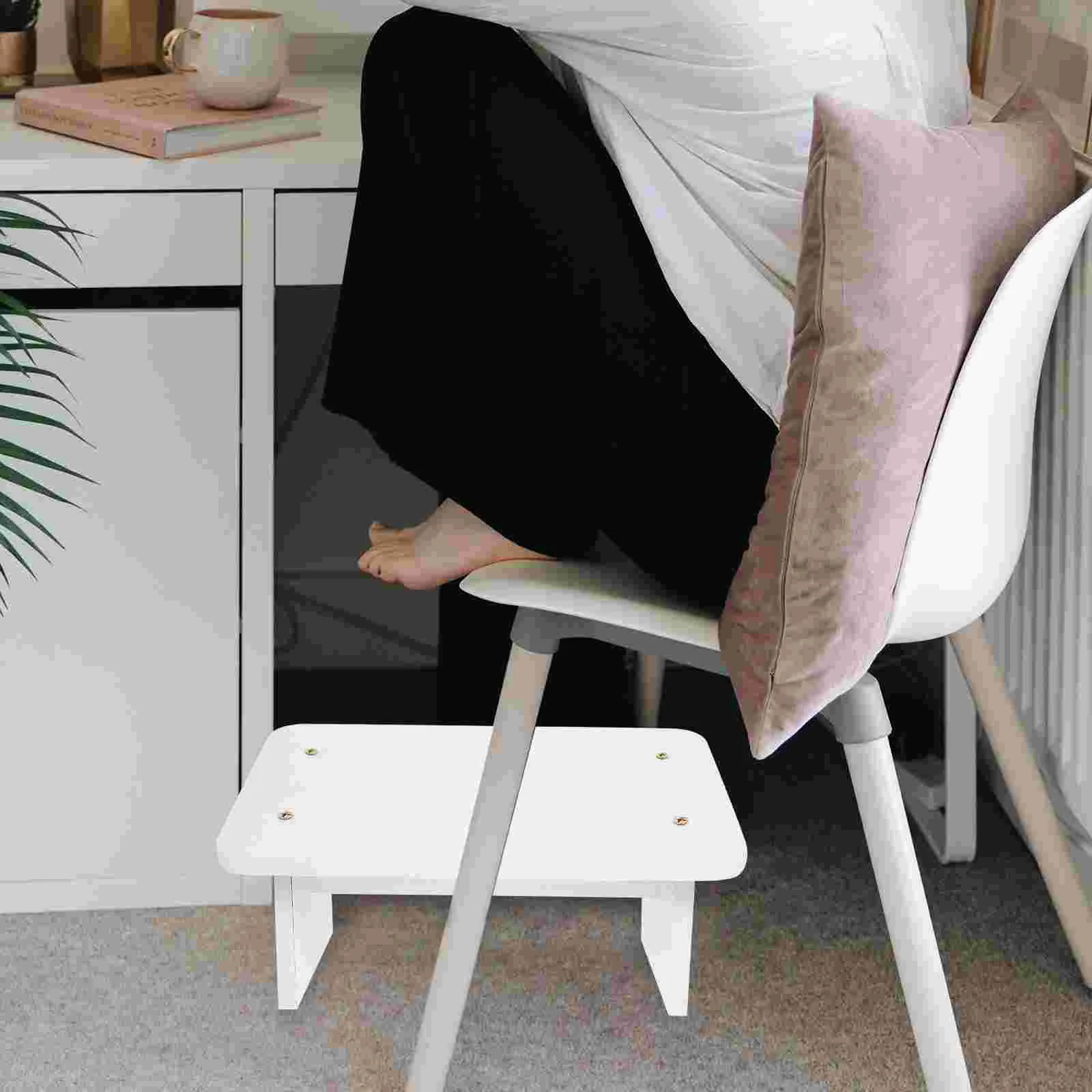 

Деревянный ножной стул, практичное размещение ног, многофункциональный деревянный стул, Педальный стул
