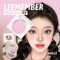 LEEMEMBER Milk Cream Blush Palette Nude Natural Expansion Color Cheek Bronzer Delicate Pigment Brighten Face Makeup Cosmetics 1