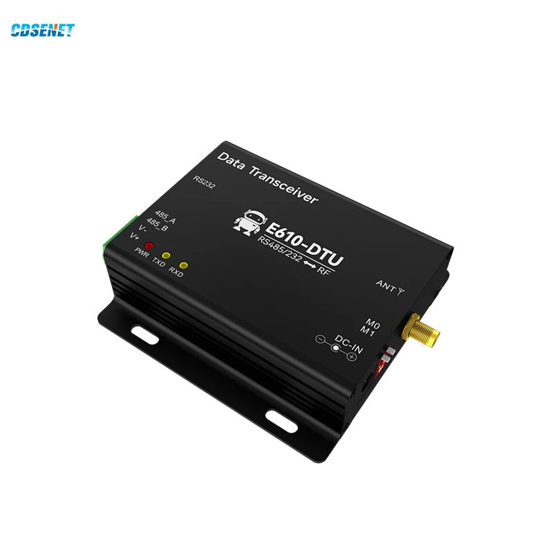 무선 디지털 라디오, 무제한 고속 연속 전송, RS232, RS485, 433MHz, 30dbm, 10km, CDSENT E610-DTU, 433C30