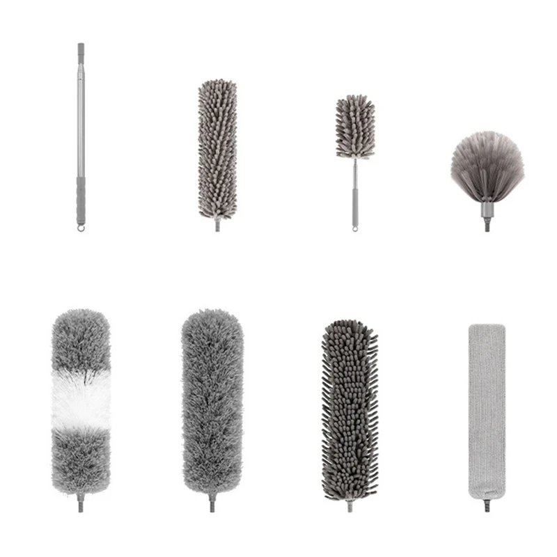 

Electrostatic Feather Duster Retractable Feather Duster Feather Dusters Set Microfiber Household Dust Duster