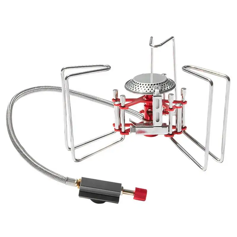 

3200W Strong Power Mini Outdoor Gas Stove Portable Folding Camping Stove Gas Burner For Outdoor Camping Hiking Picnic Cookware