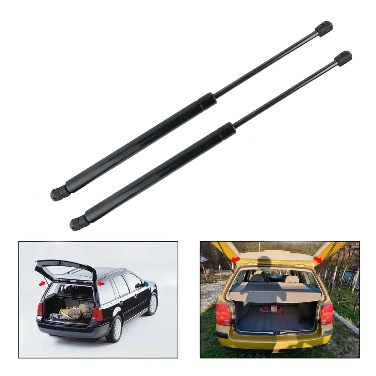 Trunk Gas Struts Spring Bar OE 904504EA0A 90450-4EA0A For Nissan Qashqai II J11SUV 2013- Rear Shock Strut Bar Pressure Rod