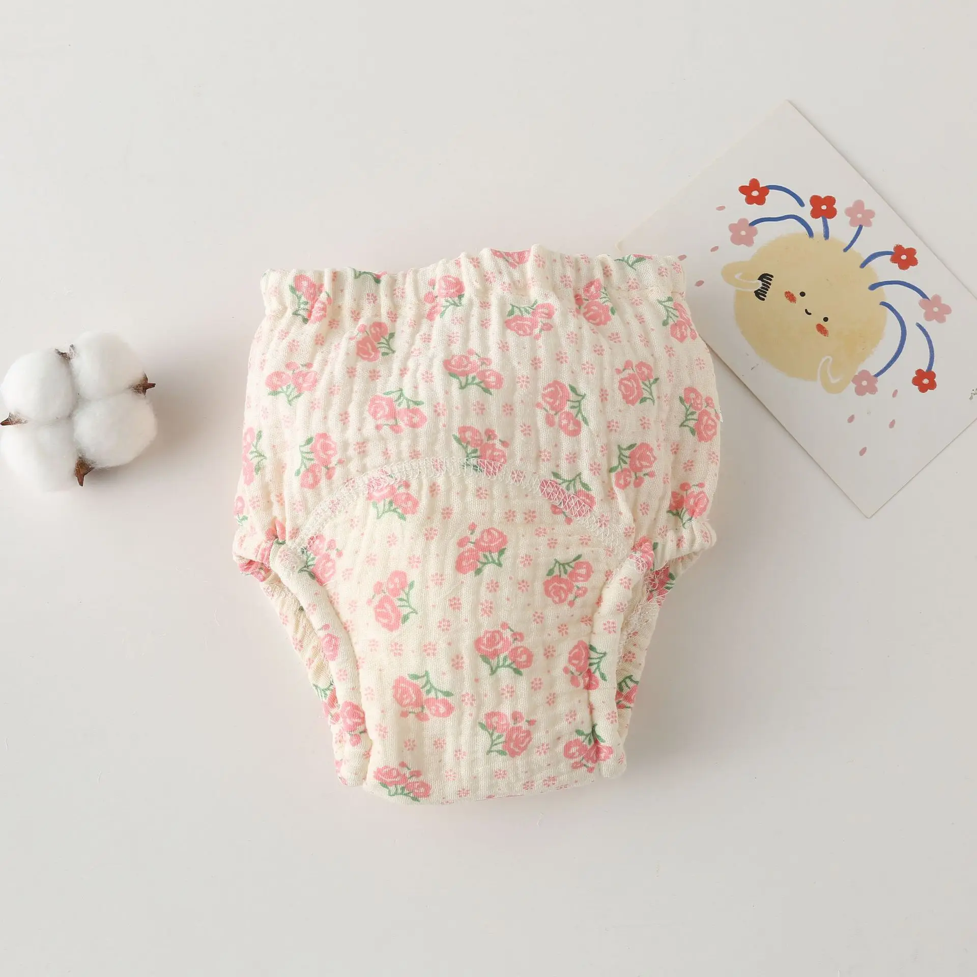 Cotton Baby Waterproof Reusable Training Shorts and Nappies