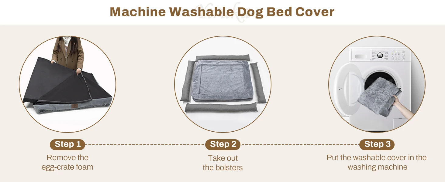 washable dog bed