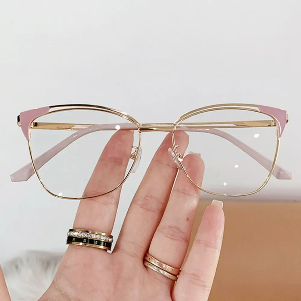 Mode Koreanische Blau Licht Blockieren Gläser Frauen Optische Spektakel Augenschutz Computer Brillen Marke Designer Brillen – Detail 12