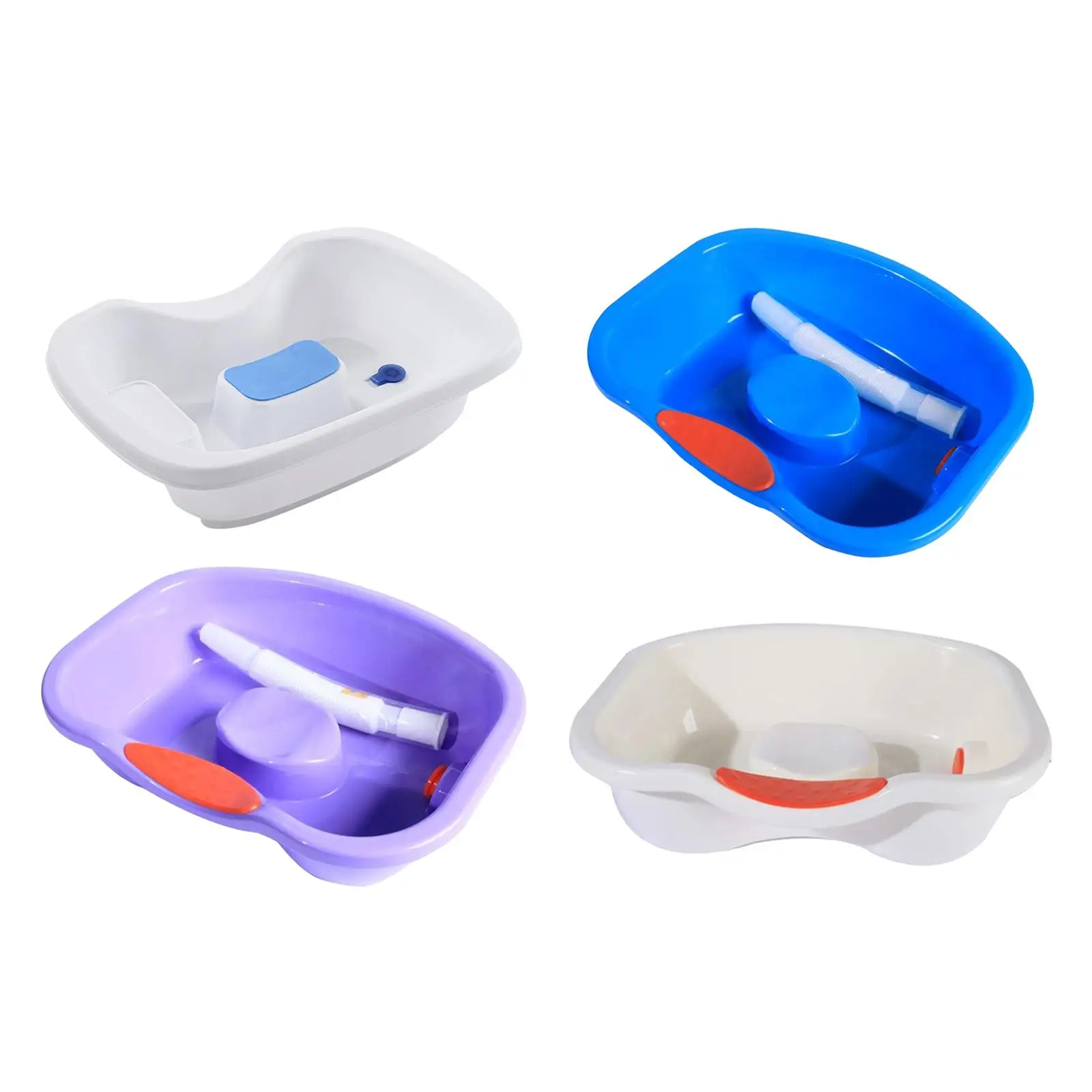 

Bed Shampoo Basin Hair Washing Sink Backwash Wash Tub Bathing Aid