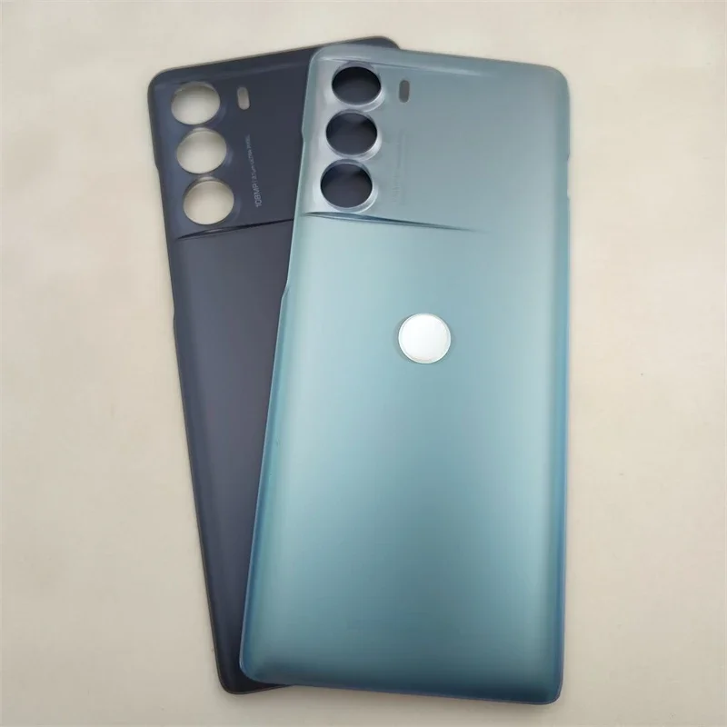 

New For Motorola Moto G200 5G Back Battery Cover Door Rear Glass Housing Repair Parts For Moto G200 Battery Cover