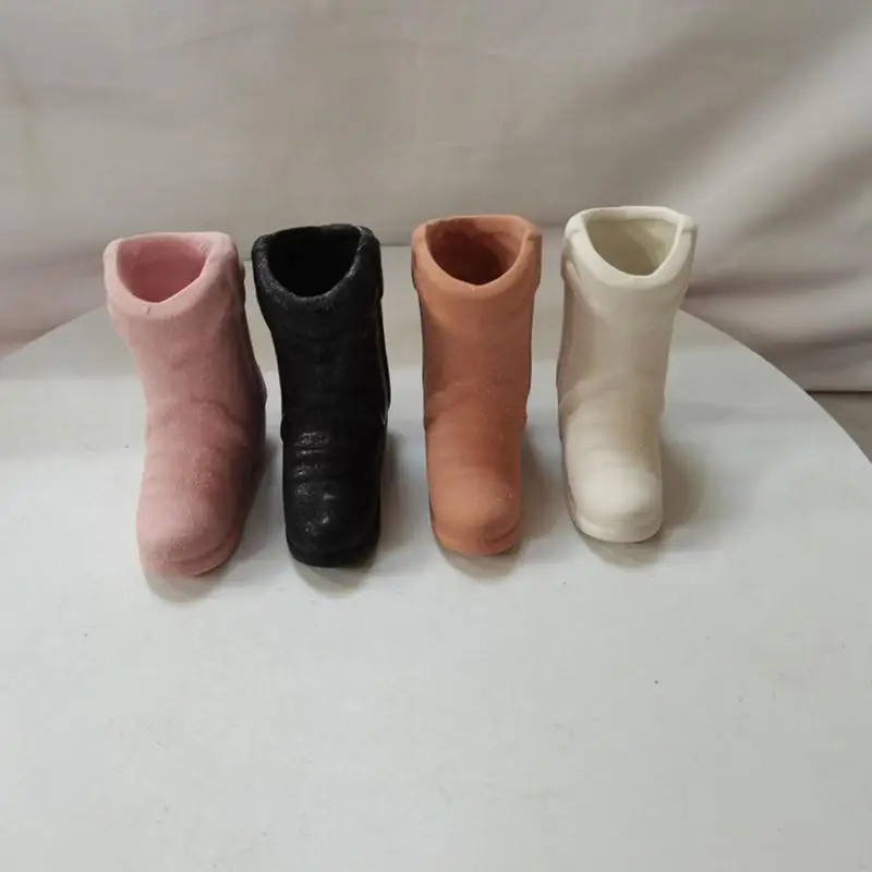 Cowboy Boot Match Holder With Striker Boho Style Ceramic Match Holder Match Stand Decoration Home Fireplace Kitchen Decorations