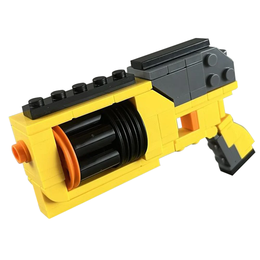 MOC NERF Maverick Building Blocks Ideal Maverick REV-6 Blaster Gun
