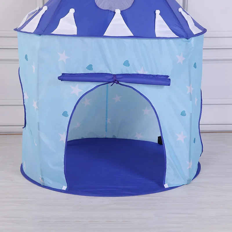 3 In 1 Kid Tent House Play Toy Tunnel Crawling Playhouse Castle Portable Children Ocean Ball Pool Pit Baby Folded Indoor Outdoor