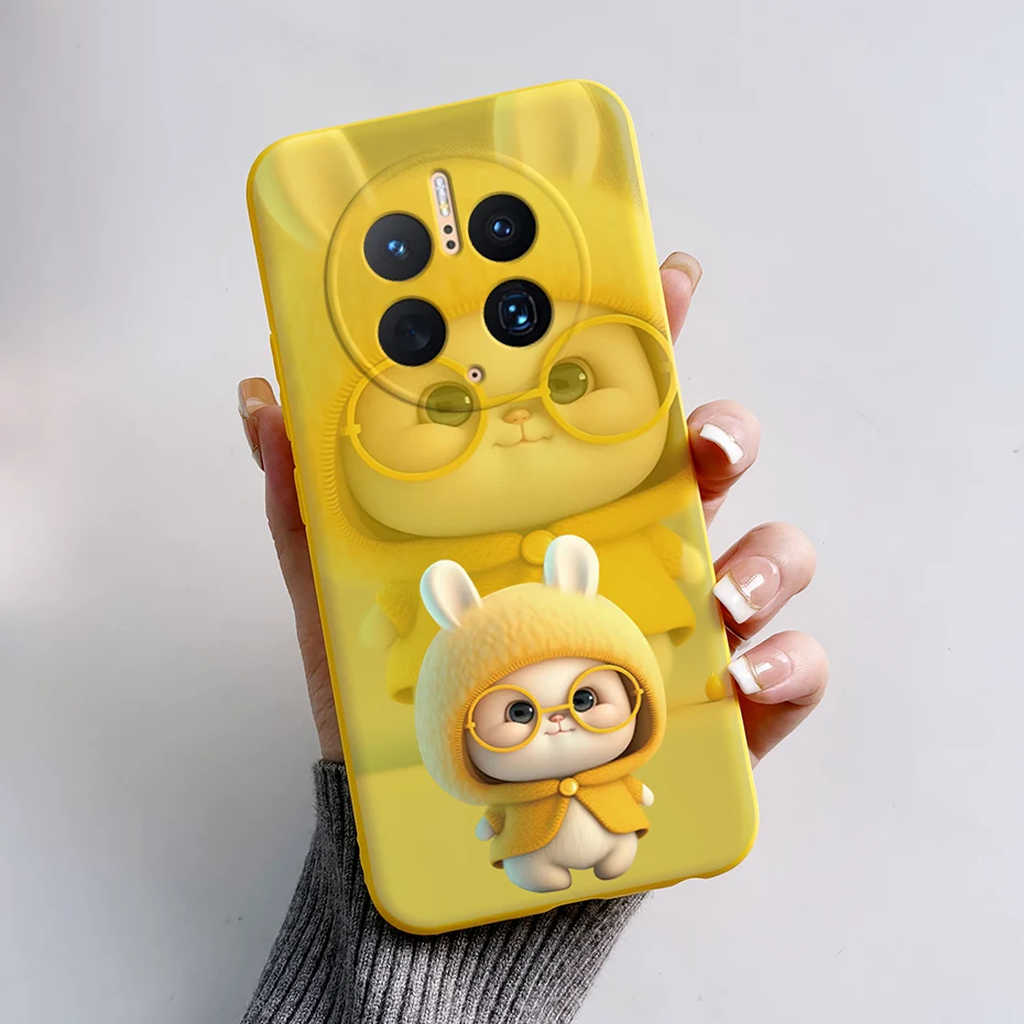 Adorable Rabbit and Panda Soft Silicone Shockproof Phone Case