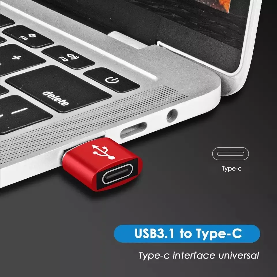 iphone to type c converter OTG Adapter USB to Type C Adapter USB 3.0 Male To Type-C Female Connector for MacBook Pro Samsung S20 Xiaomi Poco Huawei Oneplus usb converter for phone