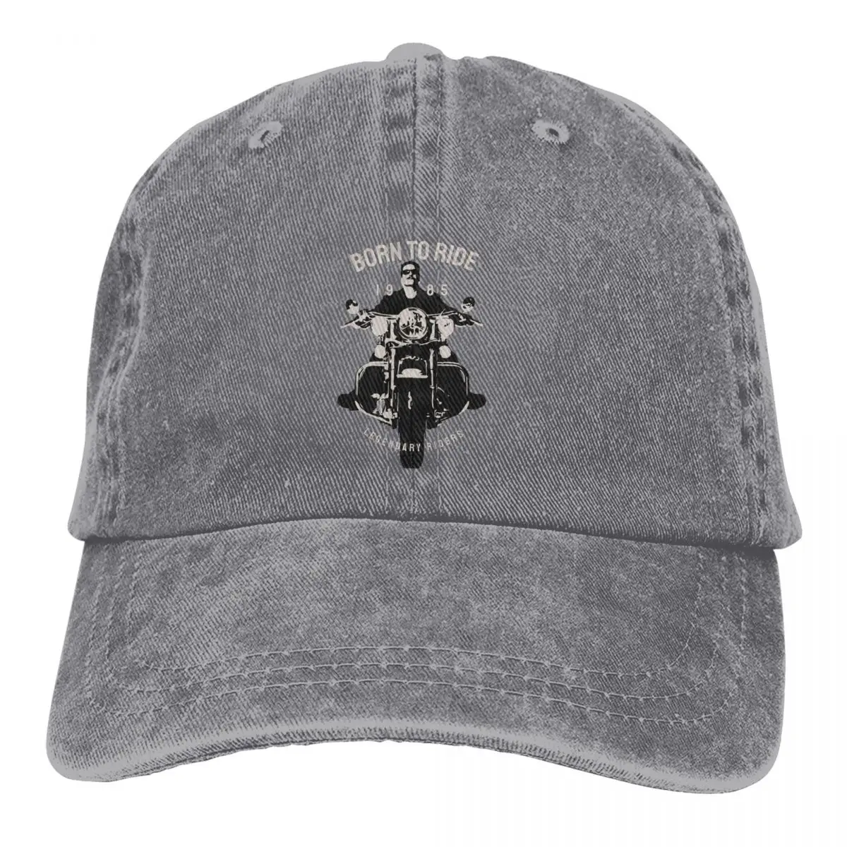 

BORN TO RIDE Baseball Caps Peaked Cap Enduro Cross Motorcycle Racing Sun Shade Cowboy Hats for Men Trucker Dad Hat