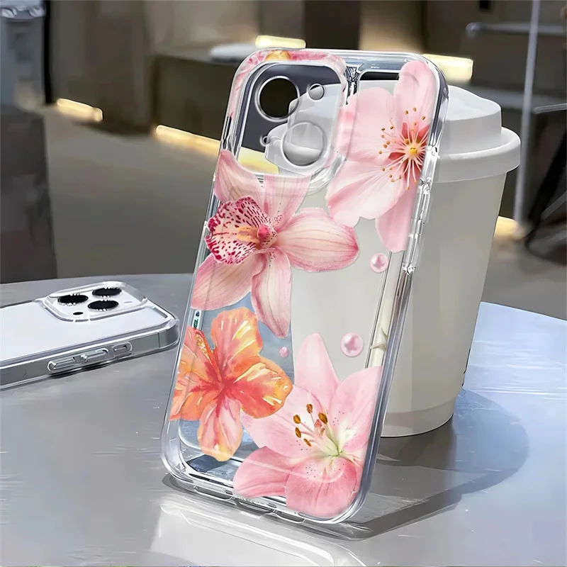 Cartoon Daisy Flower TPU Protective Phone Case