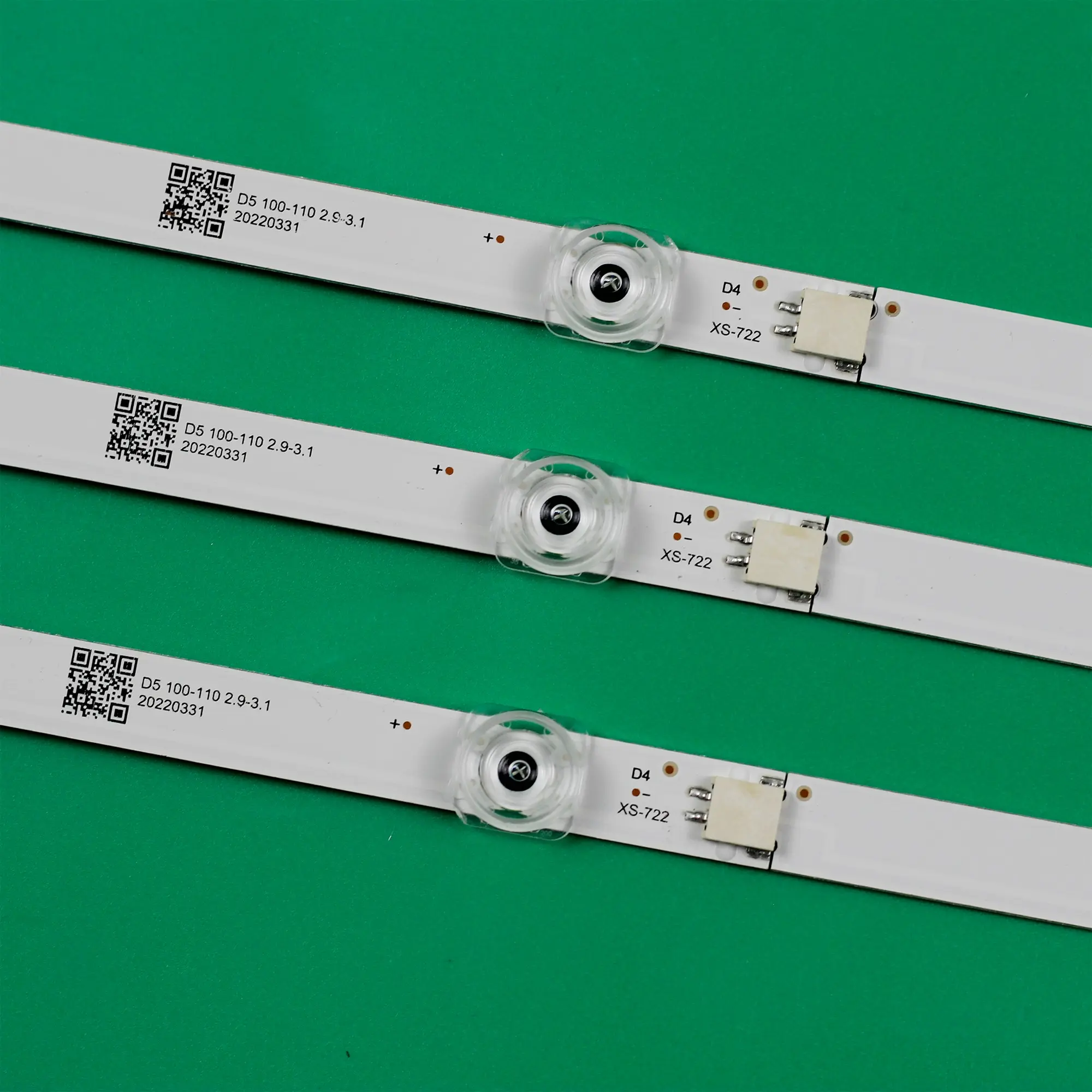 Tira de Retroiluminação Led para Hisense 43a6101ee H43be7000 H43b7100 H43b7100uk hl 43j802 Svh425a05 Led 760 mm - Imagem 2