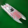 New Arrival DTRC X55 RC High-speed Racing Boats CNC Hardware 110km/h RC Boat Waterproof Ship Brushless Motor Toys Model TH22972 1