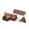 1/72 Eastern Europe Urban Architecture Scene Wooden Assembly Model DIY Handmade Building Gifts for Children 5