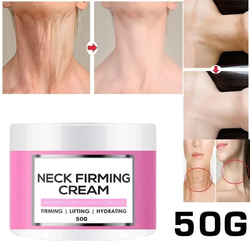 Skin Cream Neck Firming Cream Anti Aging Moisturizer for Neck Double Chin Reducer Skin Tightening Cream