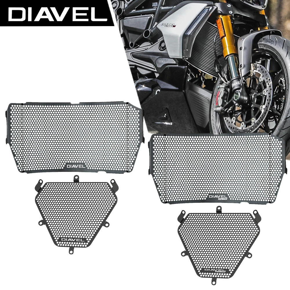 Per Ducati Diavel 1260 1260 S Diavel 1260 S 2019 2020 2021 2022 Copertura Di Protezione Del Radiatore Del Motociclo Protezione Del Radiatore Dell'Olio