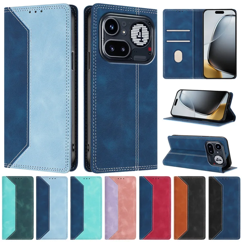 Magnetic Flip Leather Case Cover