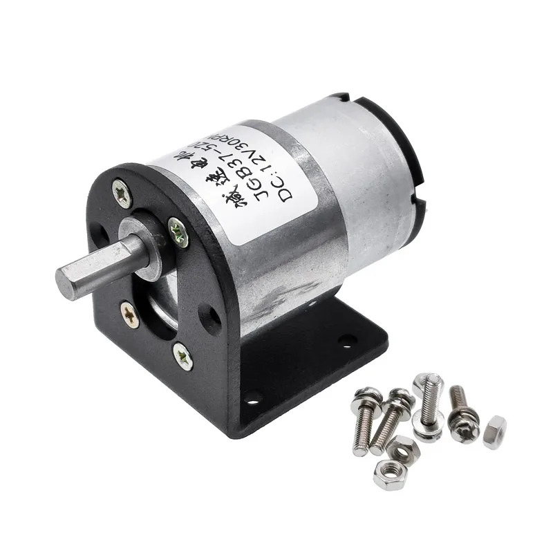 Yosoo 12V 3 RPM High Torque DC Geared Motor – 40mm Mini Slow Speed Gearbox For DIY Projects, Robotics