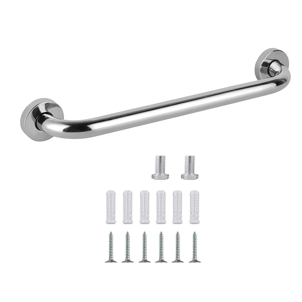 Bathroom Handrail Safety Bar Bracket Shower Handle Grab Bars Stainless Steel Disabled Bathroom