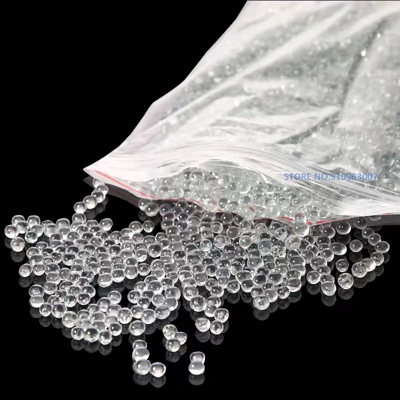 1000pcs/bag Glass Hoodle High Precision Laboratory Glass Beads Decorative Ball 1/2/3/4/5/6/7/8mm For Mechanical Bearing Slide