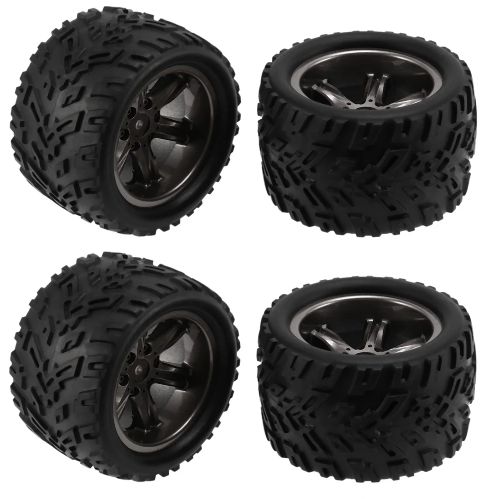

4 шт. шины для XINLEHONG 9125 9116 X9115 X9116 GPTOYS S911 S912 1/12 RC автомобильные запасные части Аксессуары