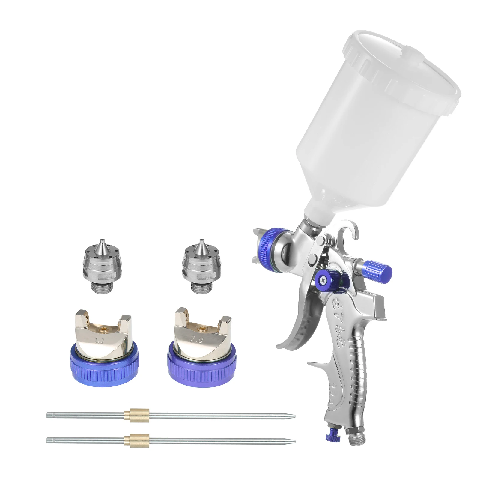 ߷   ̰ HVLP й Ʈ , 600ML  , ڵ    , 1.4mm, 1.7mm, 2.0mm