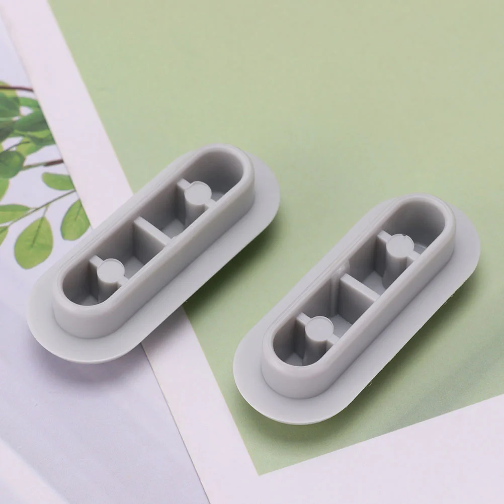 

6 Pcs Toilet Gasket Bidet Anti-slip Self-adhesive Pad Cushion Seat Bumpers Plastic Gaskets Cushioning Mat