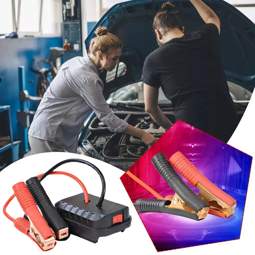 Portable Car Battery Charger Jump Starter with Adapter