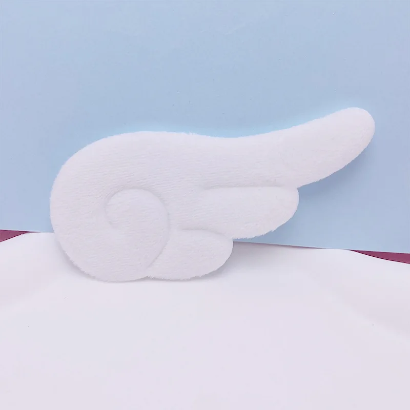 24 Stück 10x4,8 cm große, gepolsterte Engel-Flügel-Applikationen für Haarspangen, Schuhe, Hüte, Socken, Dekorations-Patches – Detail 12