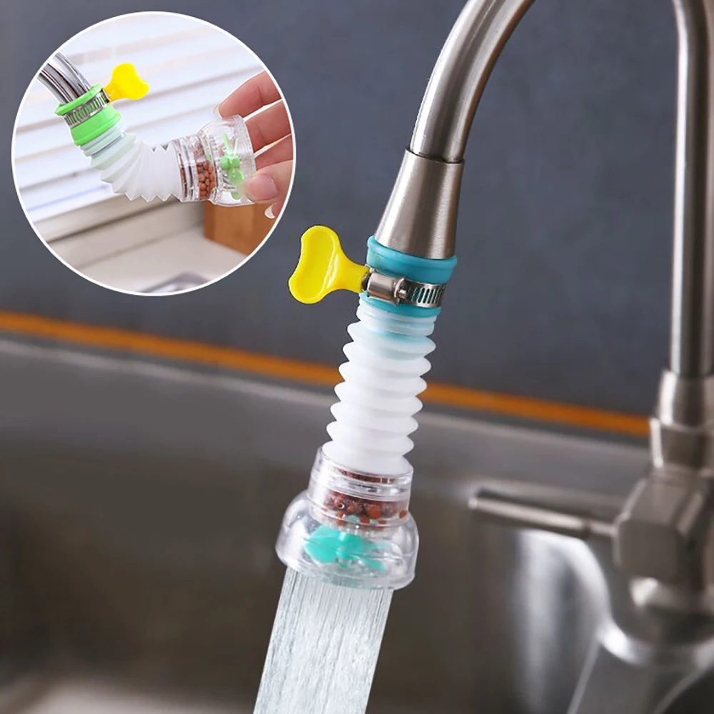 1Pc Adjustable Retractable Shower Head 360&deg; Adjustable Fan-Shaped Nozzle Design Can Effectively Conserve Water