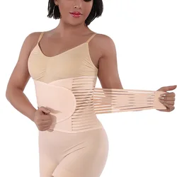 Waist Cinchers Trainer Belly Sheath Postpartum Corset Slimming Shapewear Women Binders Body Shaper Tummy Control Modeling Strap