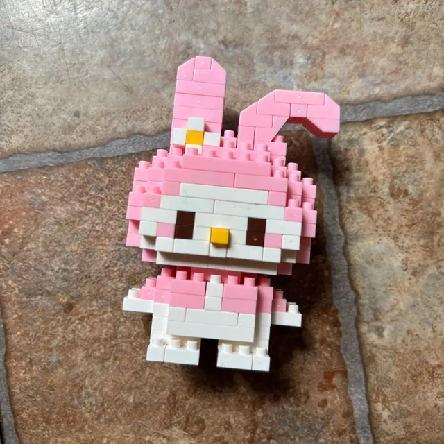 Disney Anime Princess Building Blocks Stitch Mickey Mouse mini Action toy Figures Blocks Toys Bricks Assemble Toys Kids Gifts 5