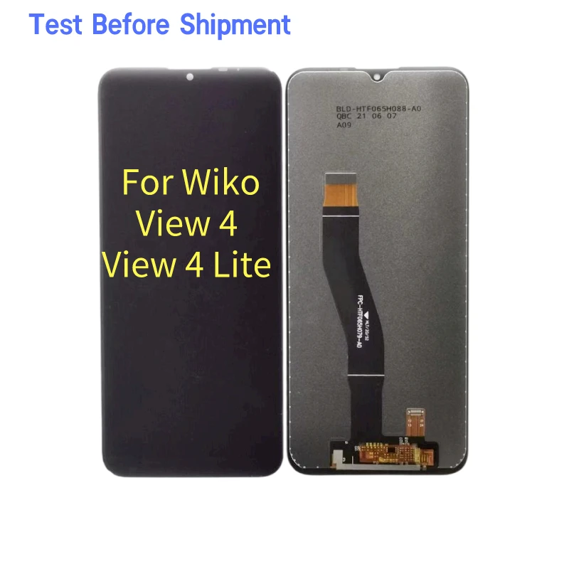 

Оригинал для WIKO View 4 (телефон заднего вида), ЖК-дисплей с сенсорным экраном, запасные части для экрана 4 Lite (телефон заднего вида)