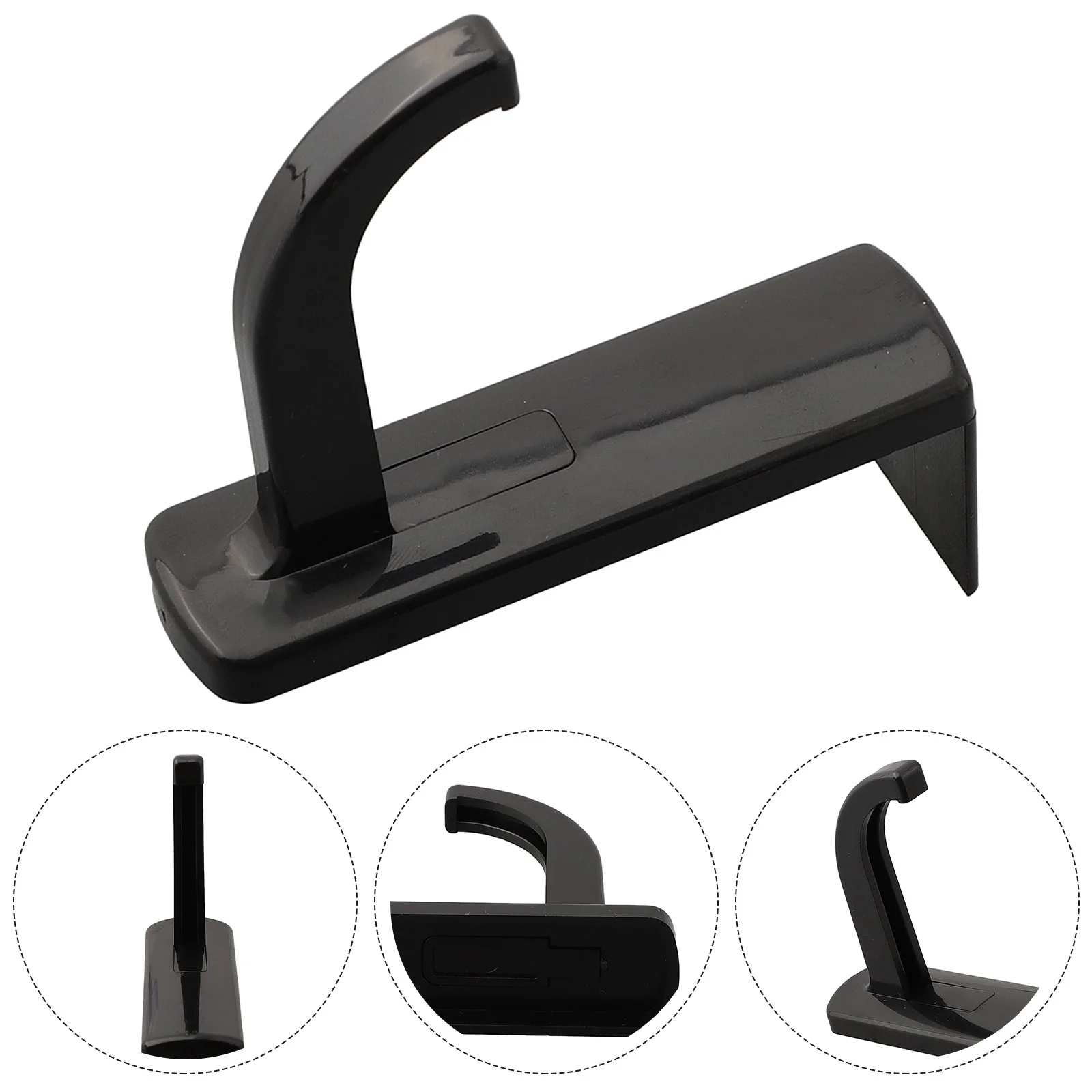 

Stand Holder Headphone Wall Hook Black White Earphone Earset Hanger Headphone Headset Plastic Punch-Brand New