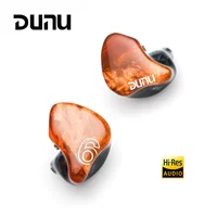 DUNU SA6 MK2 6BA Drivers In-Ear Monitors Earphone hifi IEM Hi-Res Audio Wired Earbud Solid Wooden Covers 0.78mm Detachable cable 1