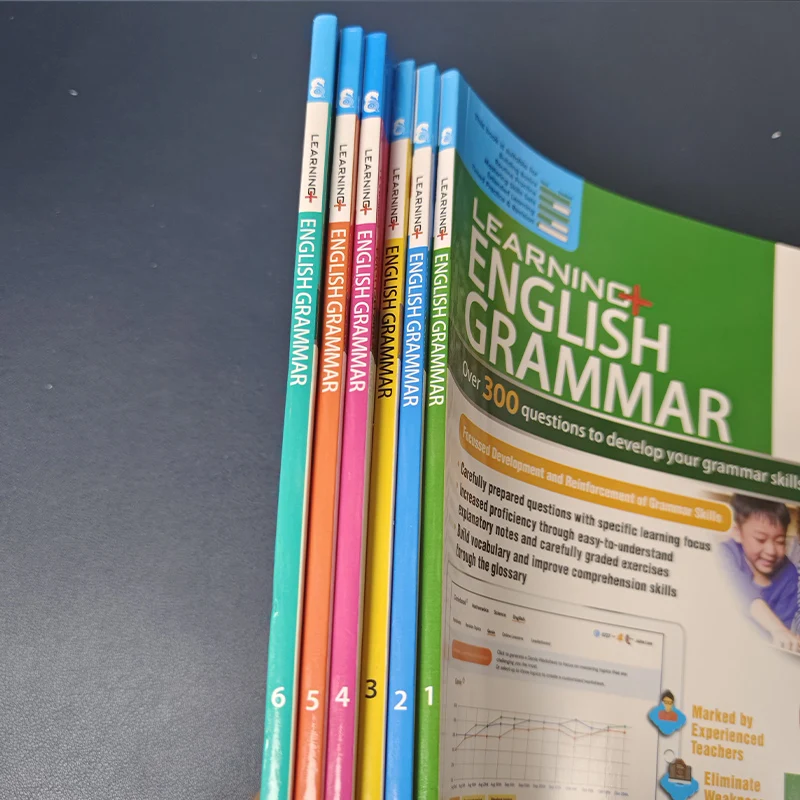 Learning English Singapore's Grammar Book 1-6 Grade Sap Workbook ...